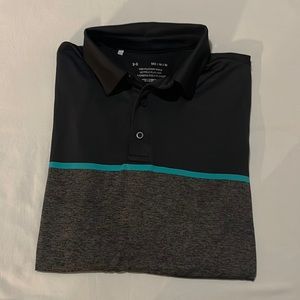 Mens Under Armor Golf Polo - Medium